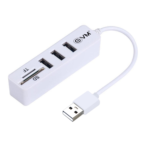 USB 2.0 HUB COMBO -White