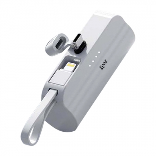 EnLite C 5000mAh Power Bank-White