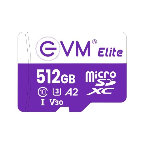 EVM ELITE 512GB MICROSD XC A2