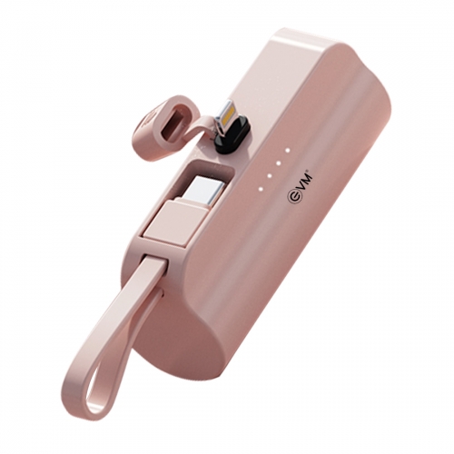 EnLite L 5000mAh Power Bank-Pink