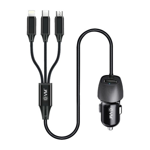 EnPlug 3 in 1+ USB Car charger