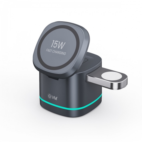 EnMag Dock Magsafe Wireless Charger EVM-WC-05-Silver