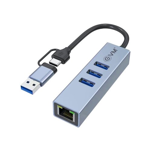 Type-C + A USB 3.0 HUB + 1000M LAN EVM-CAGiga-HUB