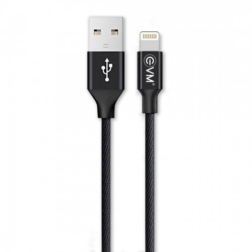 Lightning Data Cable (Metal Head Nylon Braided Cable)
