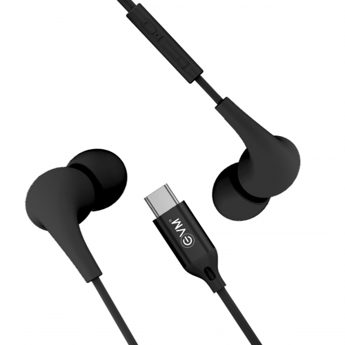 Type-C Earphone EVM-HF-01-Black