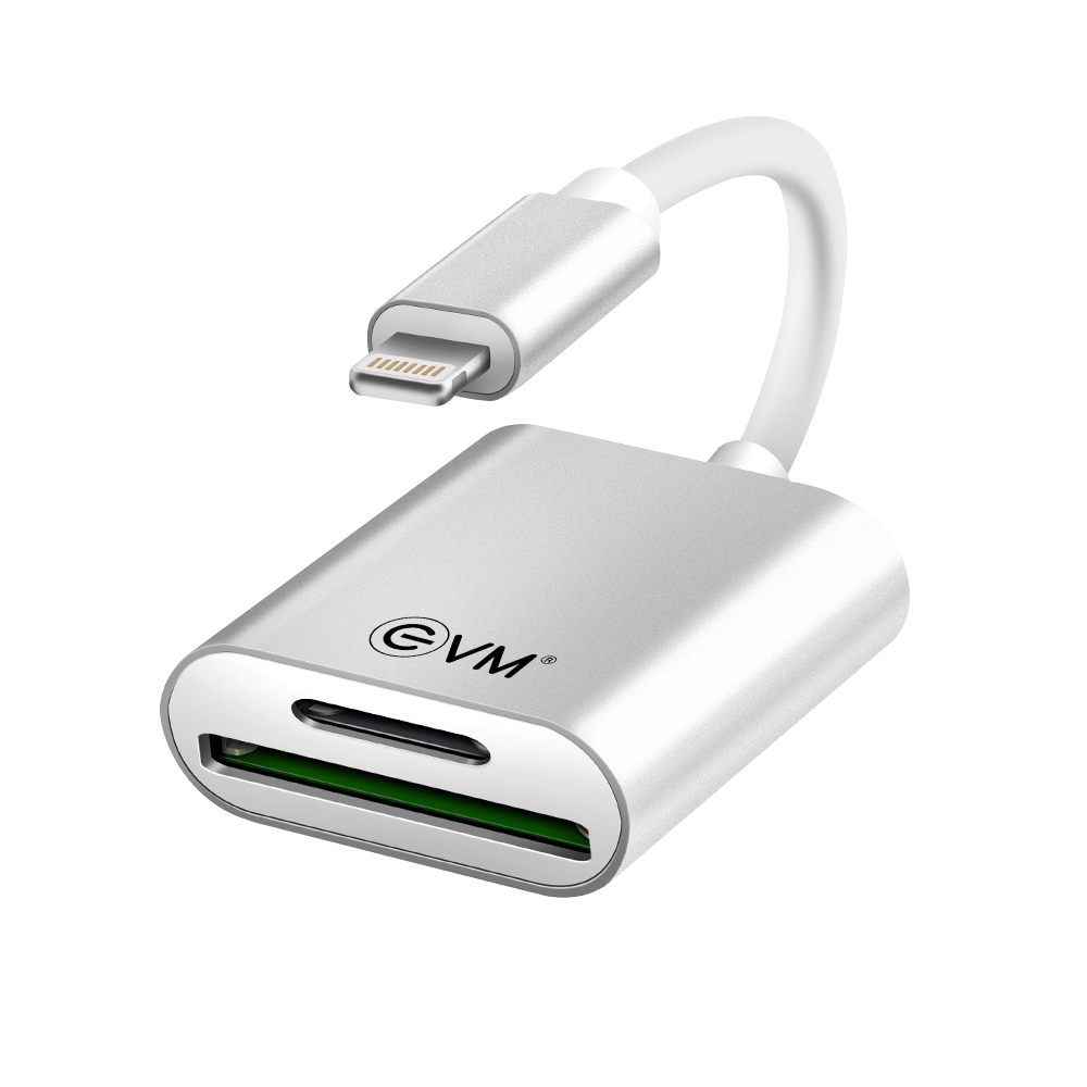 Lightning OTG 2 in 1 Card Reader