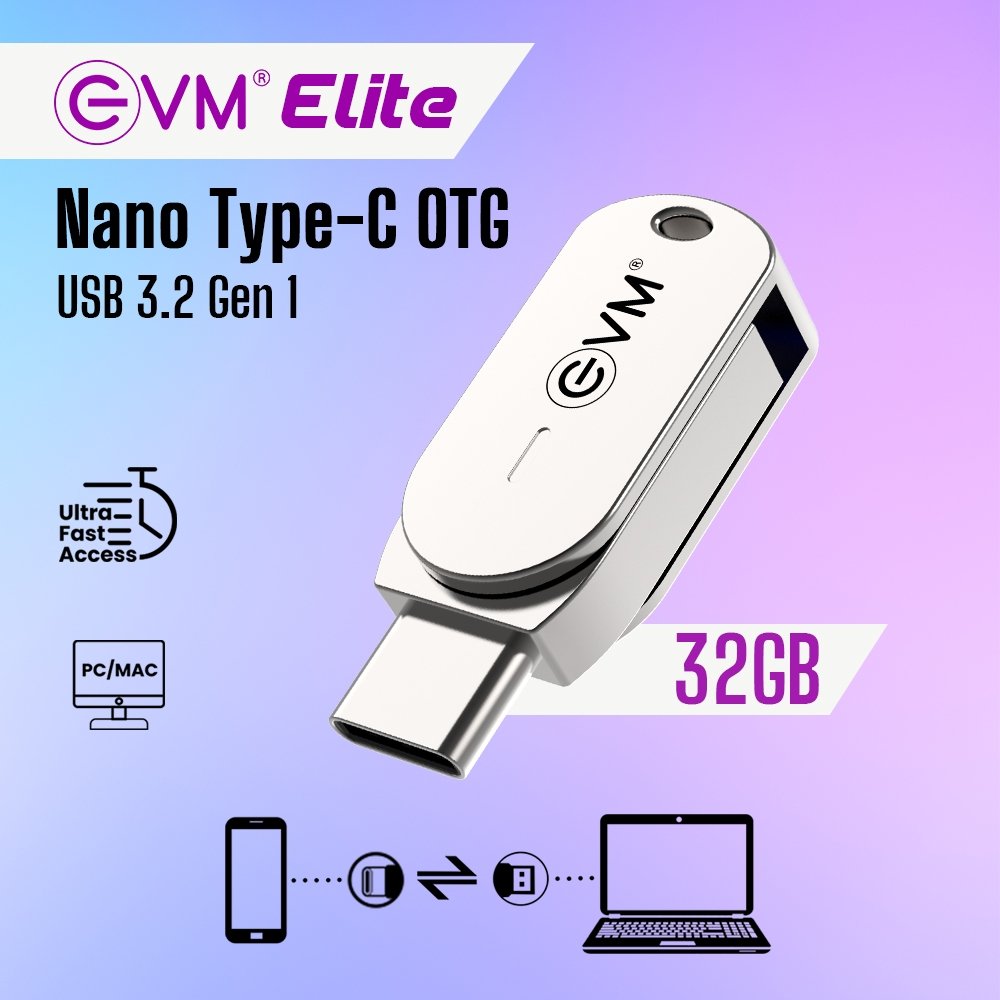 32GB Elite Nano Type-C OTG USB 3.2 Gen 1 Pendrive