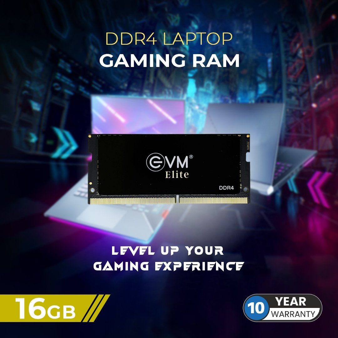 EVM ELITE GAMING RAM 16GB DDR4 3200 MHz LAPTOP
