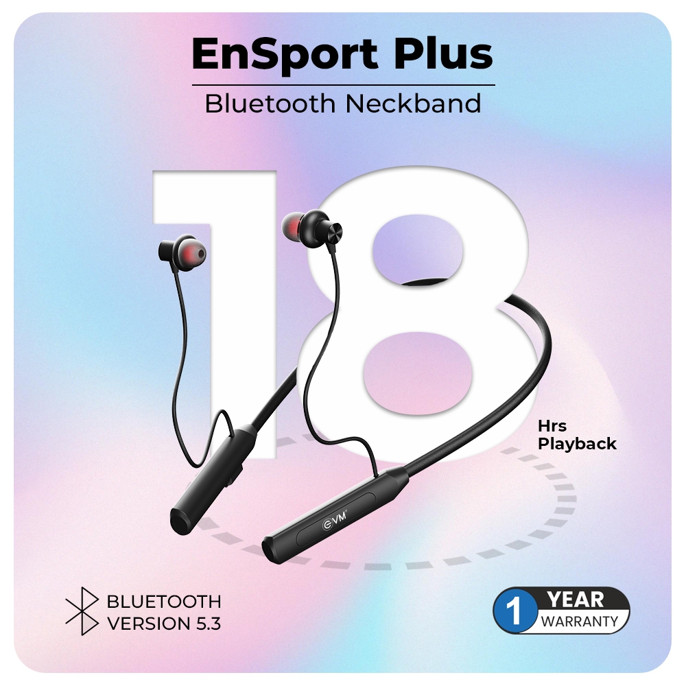 EnSport Plus Bluetooth Neckband EVM-NB-030