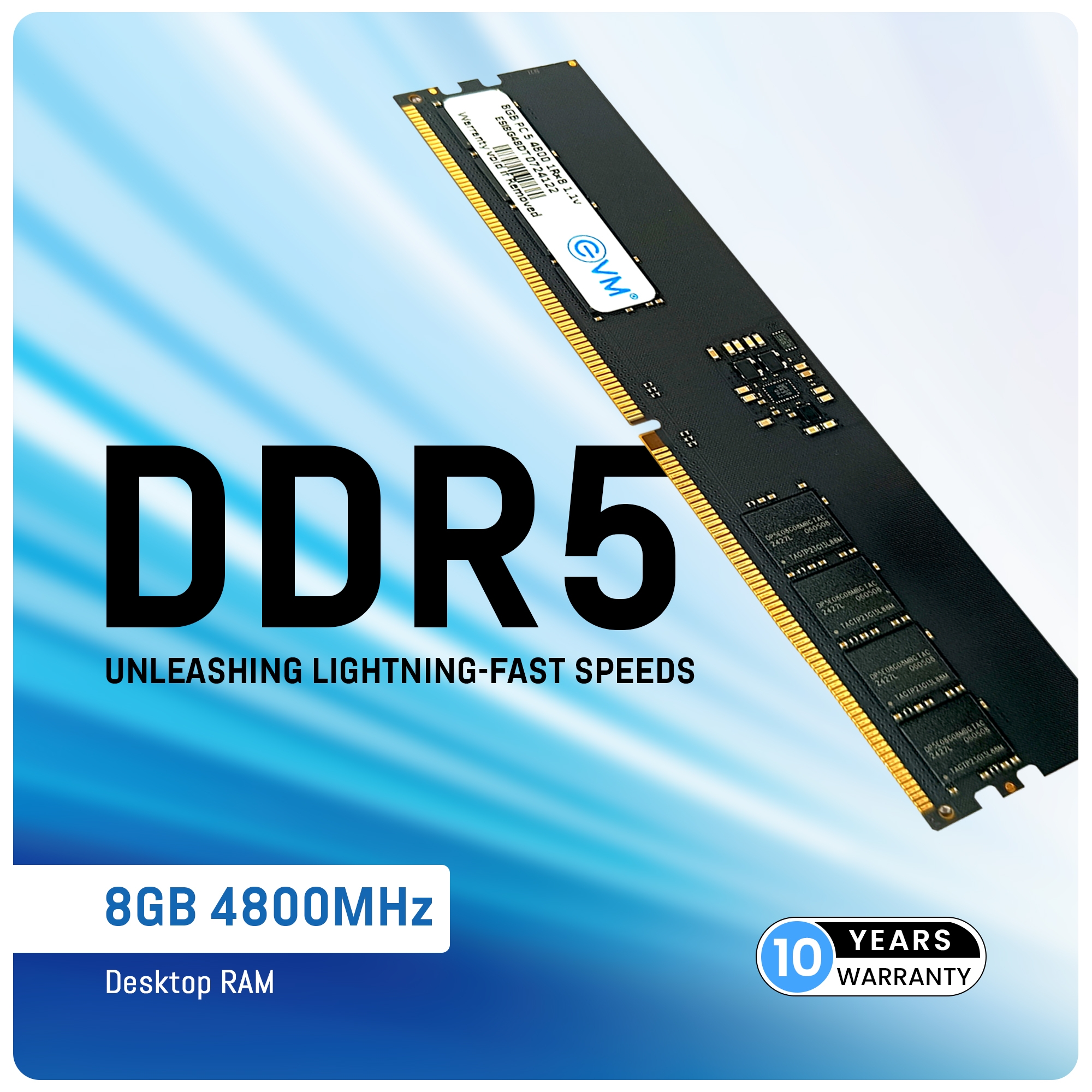 8GB DDR5 4800MHz Desktop RAM
