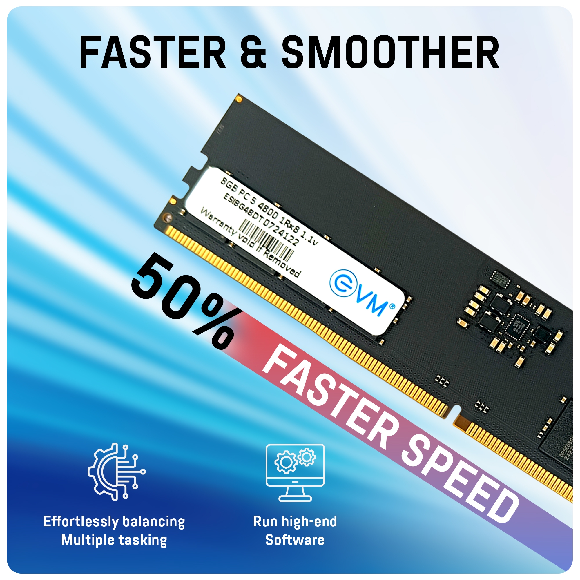 8GB DDR5 4800MHz Desktop RAM