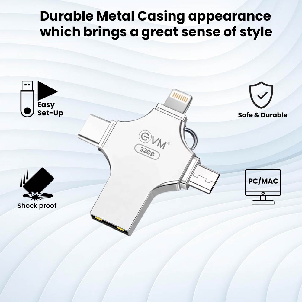 EnStore 4 in 1 OTG FlashDrive 32GB