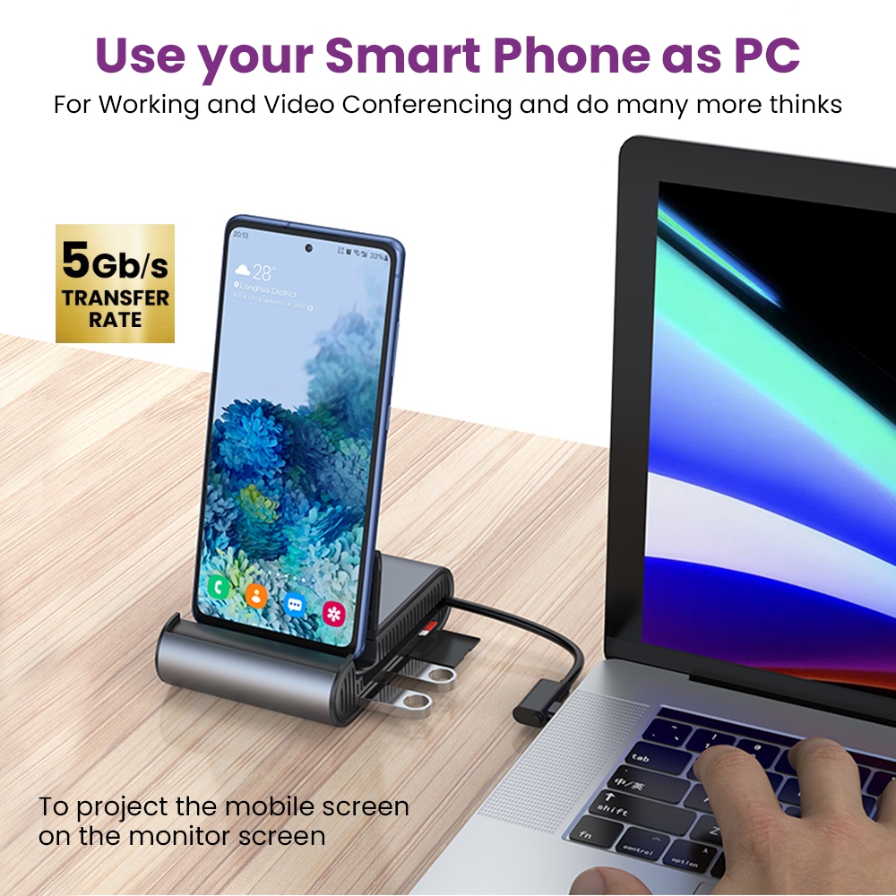 Mobile Desktop Expansion with HUB (EMH 01)