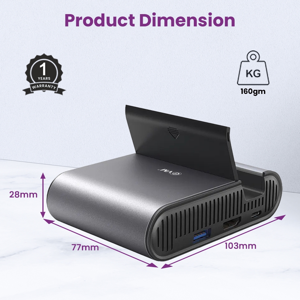 Mobile Desktop Expansion with HUB (EMH 01)