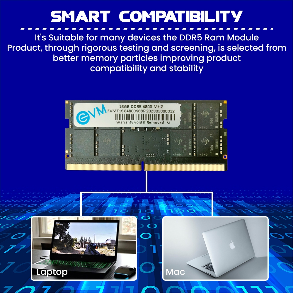 16GB DDR5 4800MHz Laptop Ram