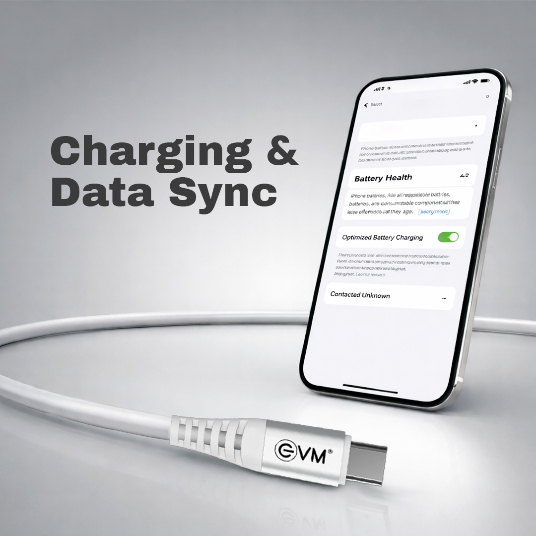Type-C to Lightning Soft Silicone Cable EVM-SCL-01
