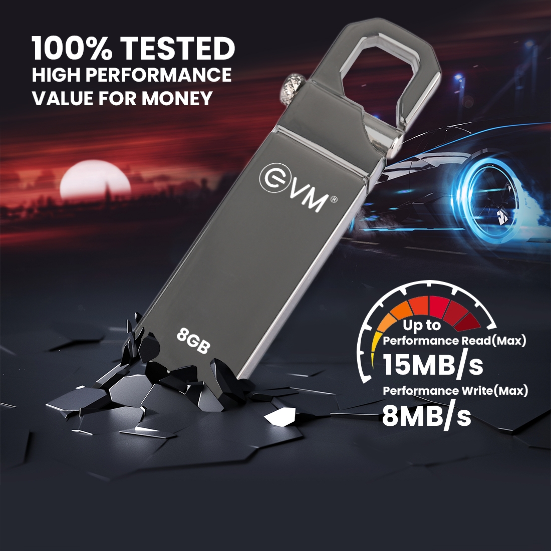 8GB ENSTORE DRIVE USB 2.0 (PENDRIVE)