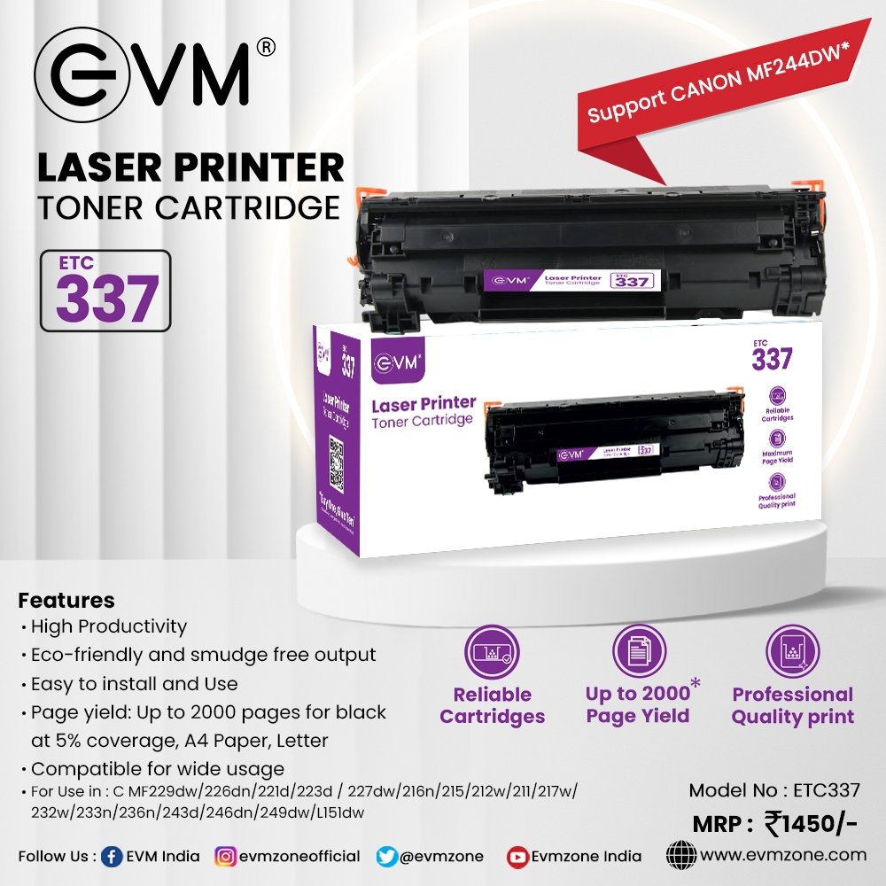 Laser Printer Toner Cartridge 337