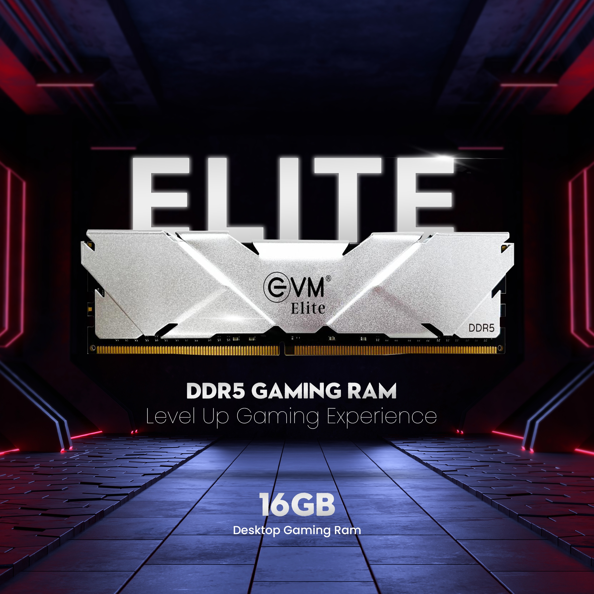 EVM ELITE GAMING RAM 16GB DDR5 5600 MHz Desktop