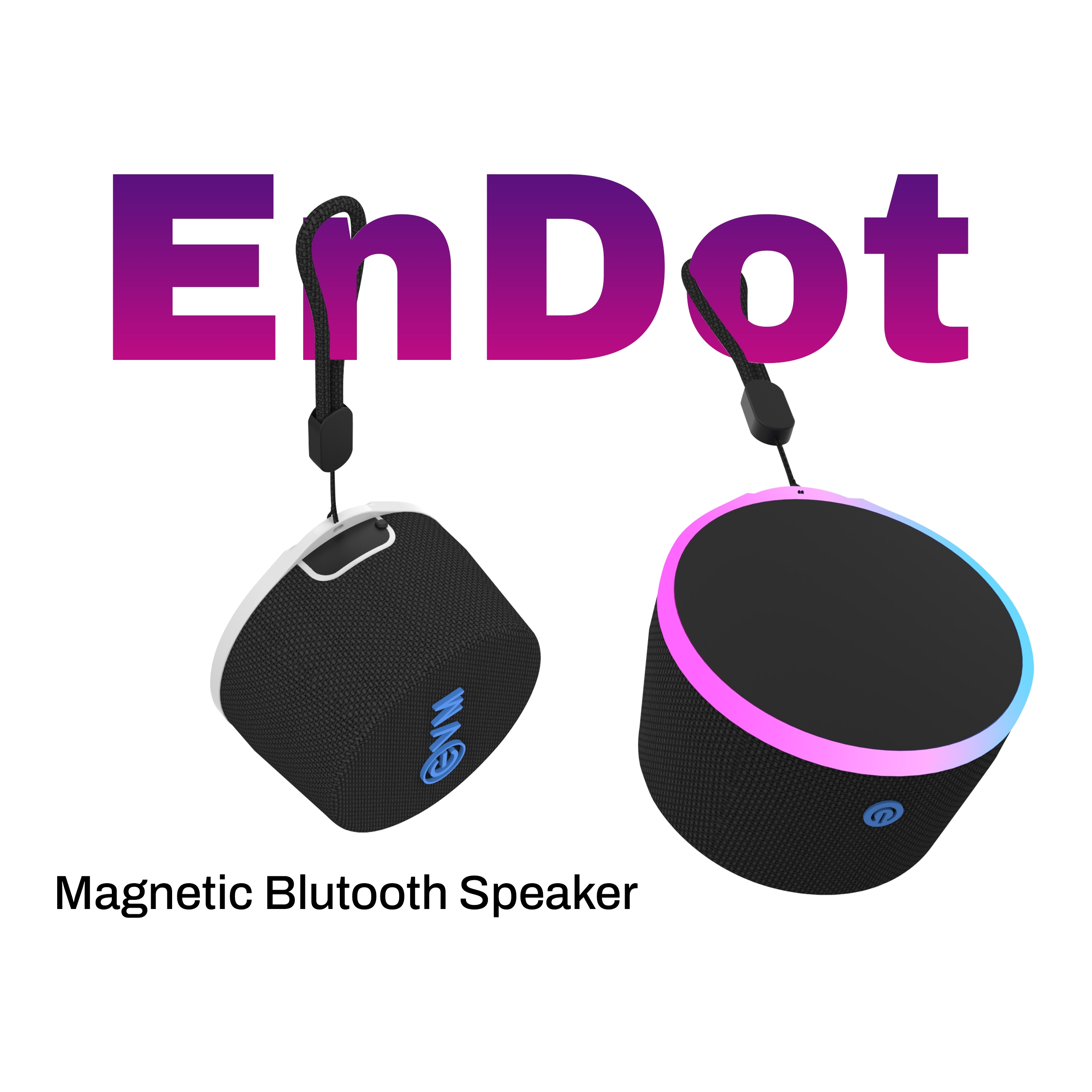 EnDot Magnetic Bluetooth Speaker EVM-BTS-204