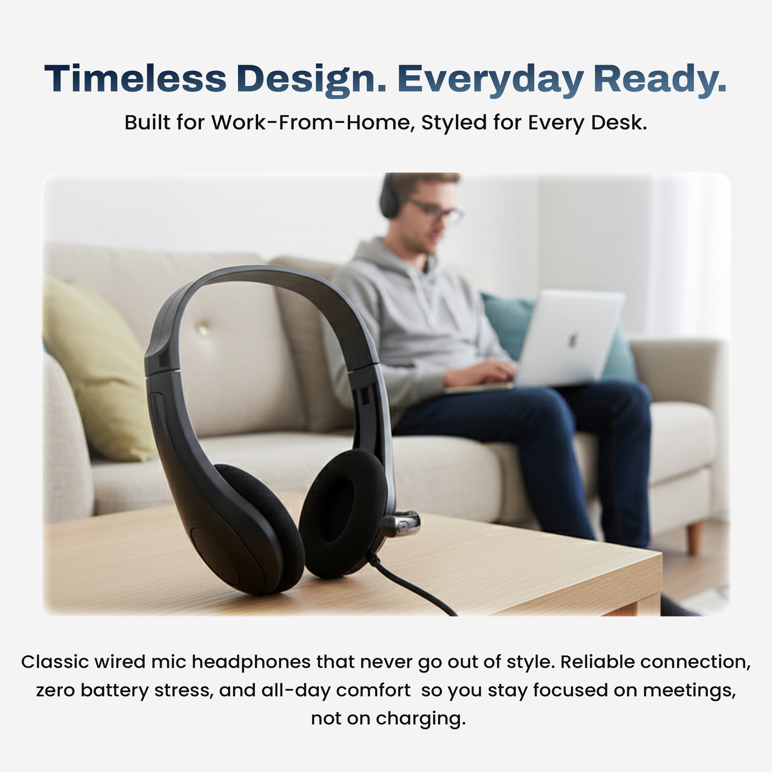 EnTune Wired Headphone with Mic EVM-WDH-02