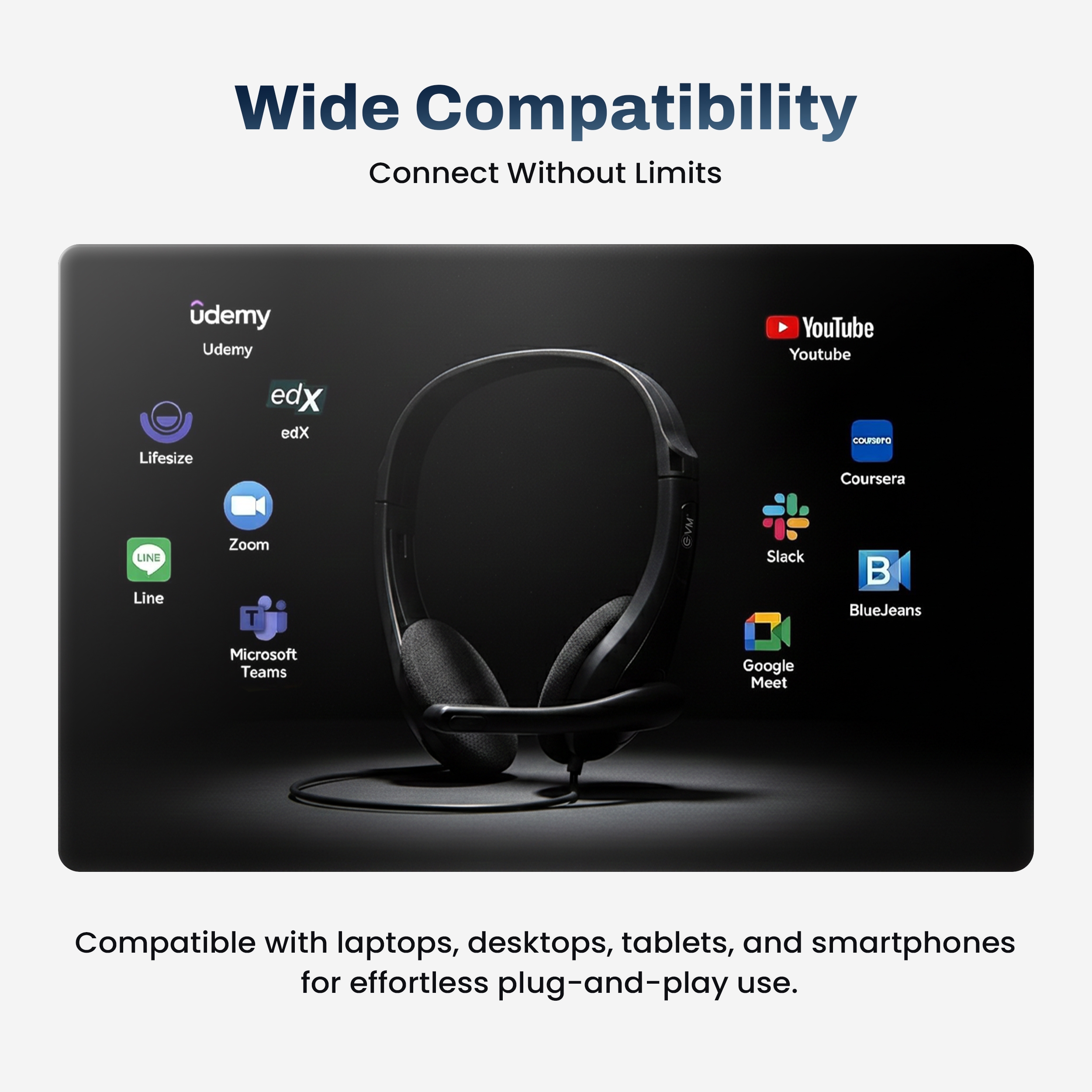 EnTune Wired Headphone with Mic EVM-WDH-02