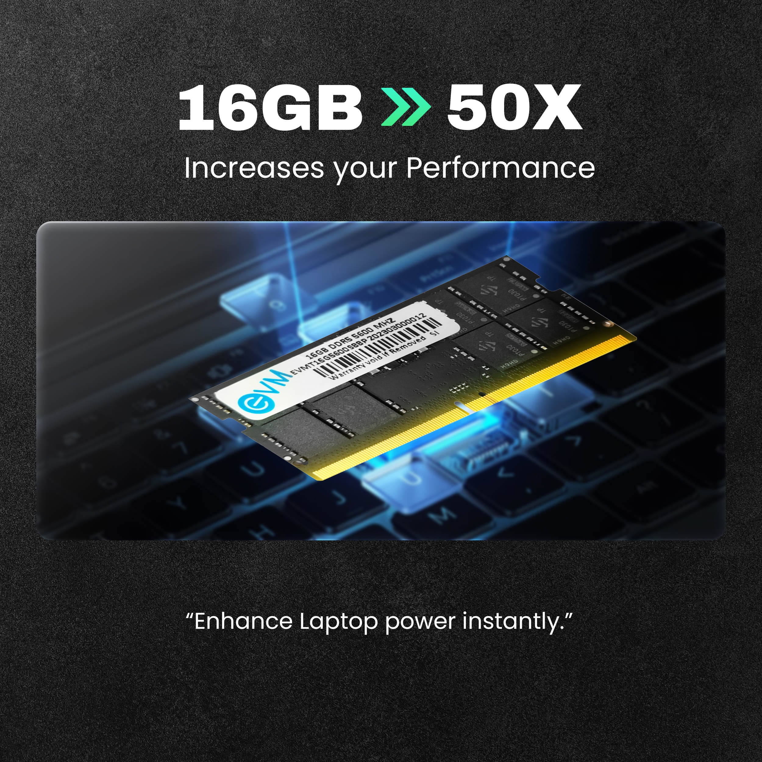 16GB DDR5 5600MHz Laptop RAM