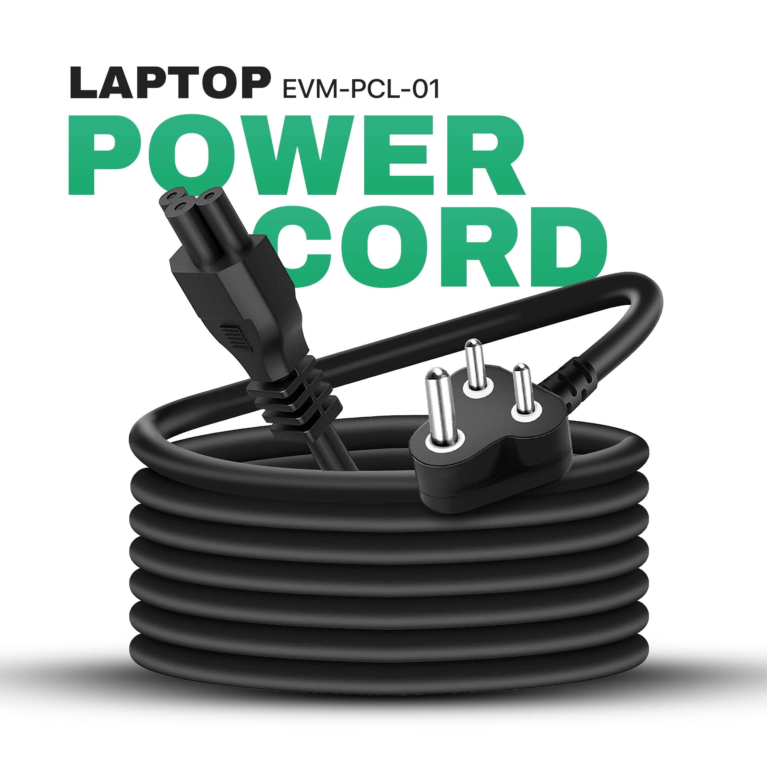 EVM Laptop Power Cord EVM-PCL-01 thumbnail 4