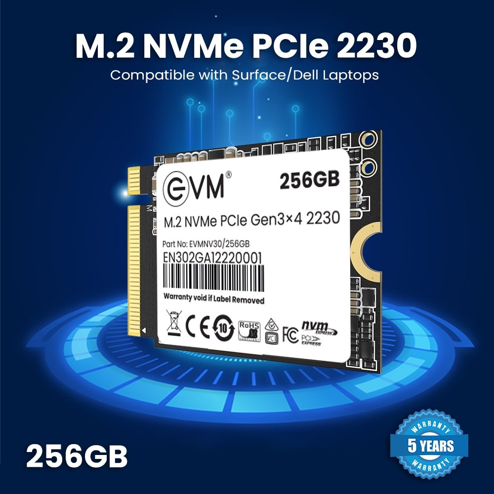 M.2 NVMe PCIe 2230 256GB