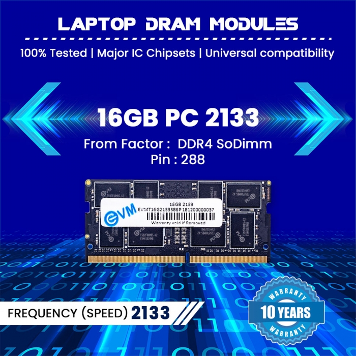 16GB DDR4 2133 Laptop Ram