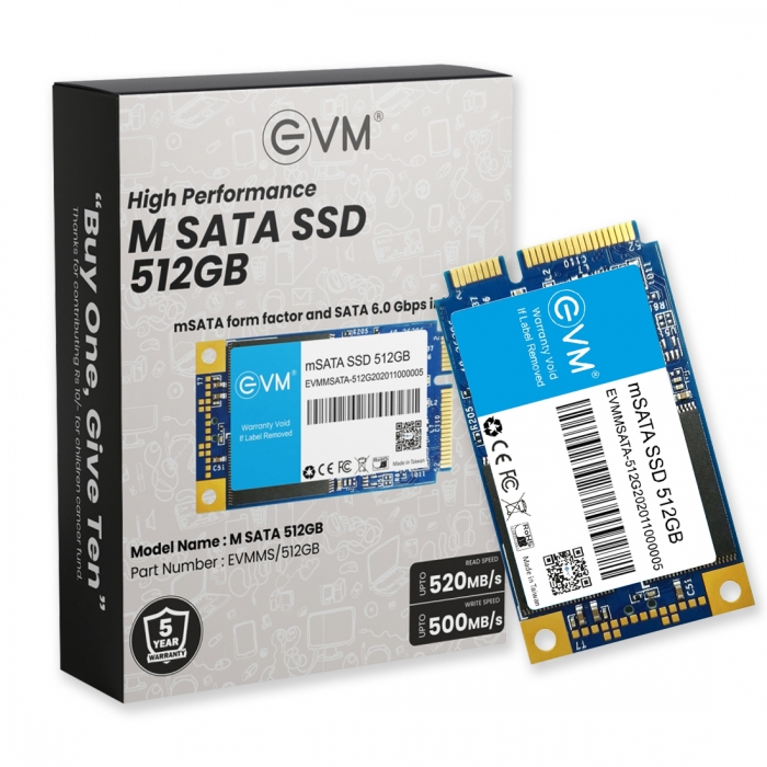 m SATA 512GB SSD