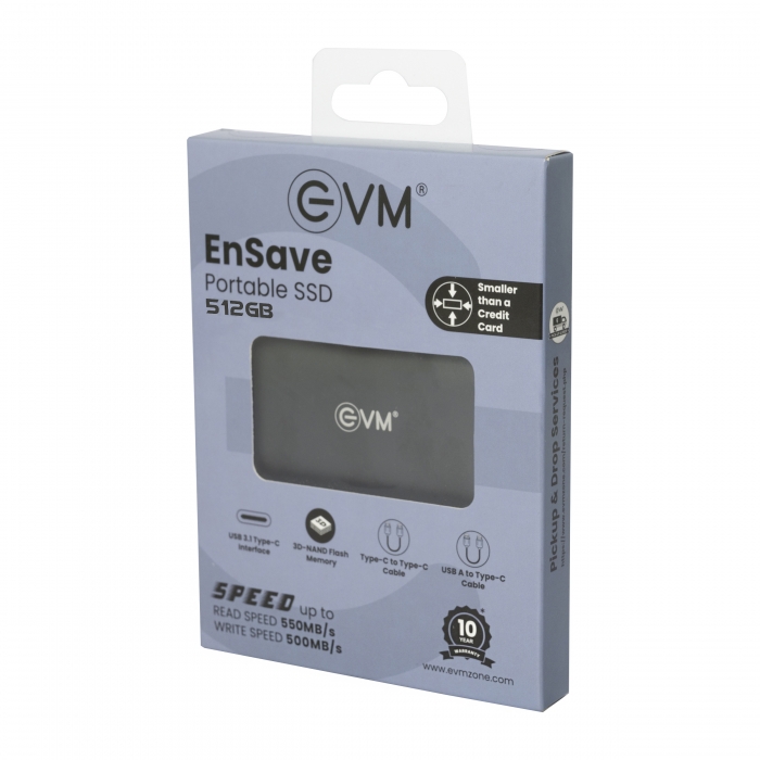 ENSAVE PORTABLE SSD 512GB
