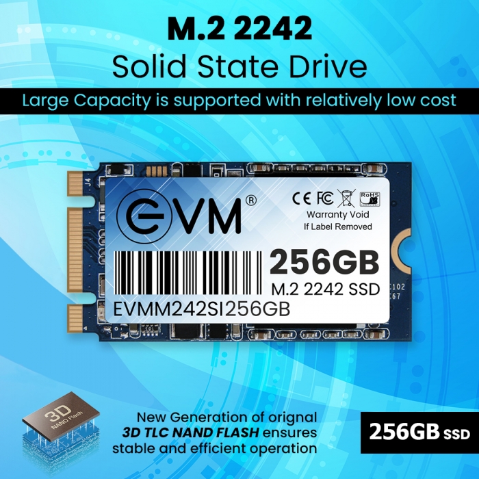 M.2 2242 SSD 256GB