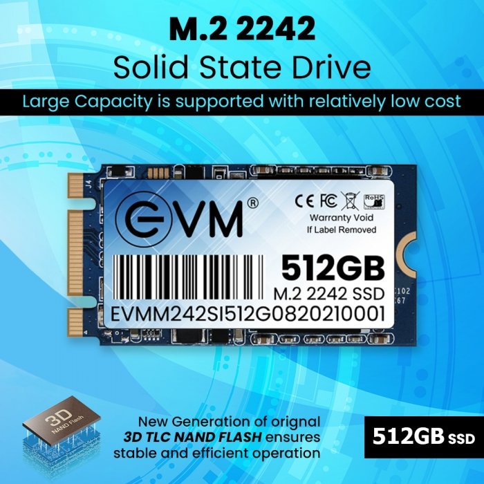 M.2 2242 SSD 512GB