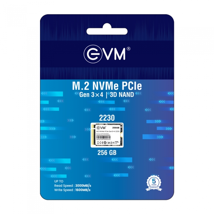 M.2 NVMe PCIe 2230 256GB
