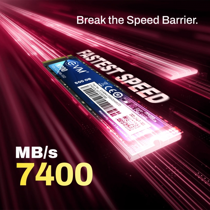 N700 Pcie Gen 4.0 NVMe SSD 500GB